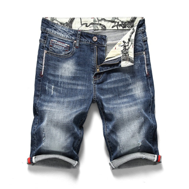 Denim Short Pants