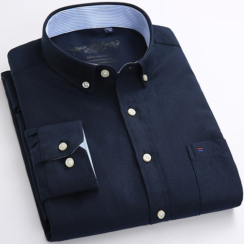 Casual Long Sleeved Classic Shirt