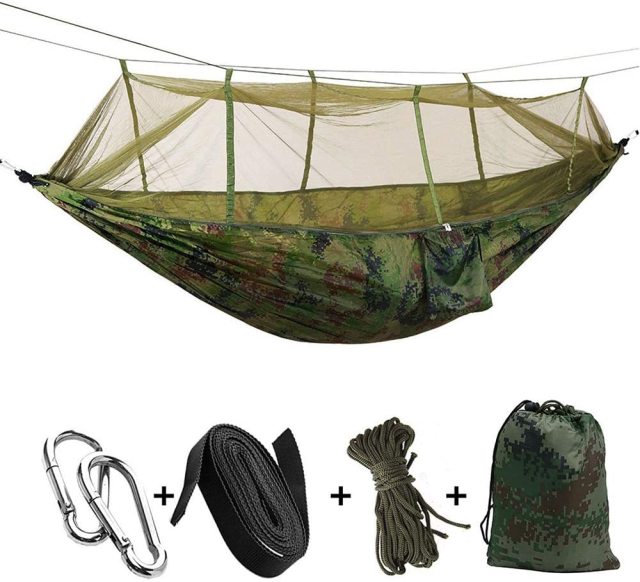 Camping Hammock With Mosquito Net