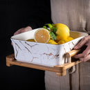 Marble Fruits Bowl Set