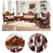 American Leather Art Carved Sofa