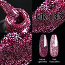 Reflective Semi Permanent Nail Art Glitter