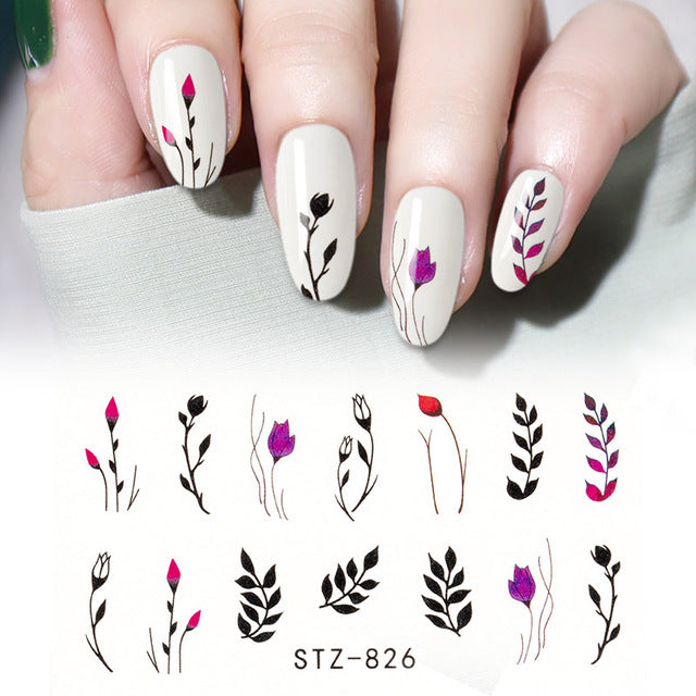 3D Nail Sticker Design