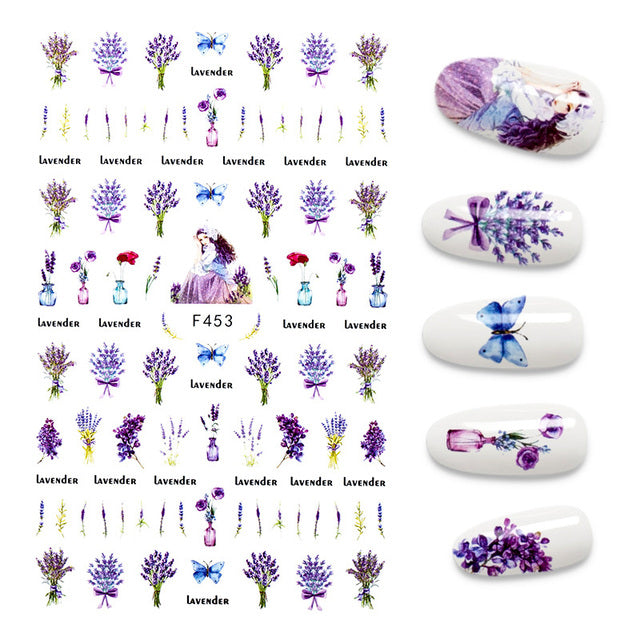 3D Nail Sticker Design