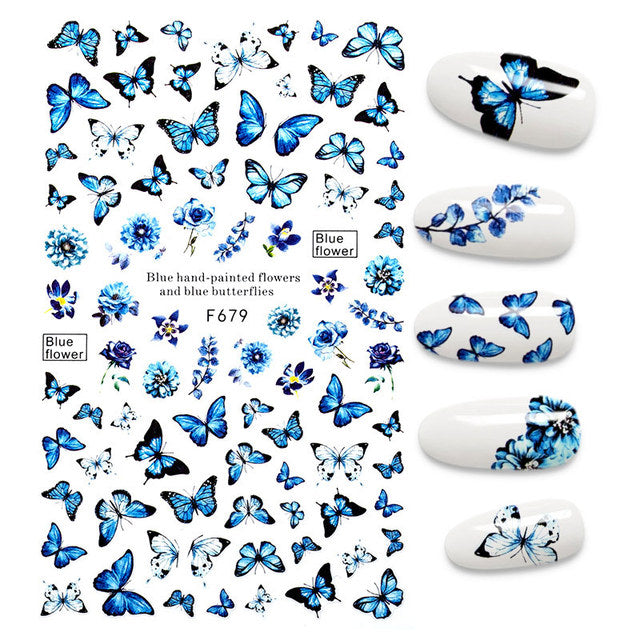 3D Nail Sticker Design