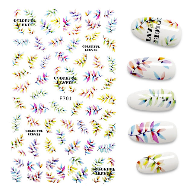 3D Nail Sticker Design