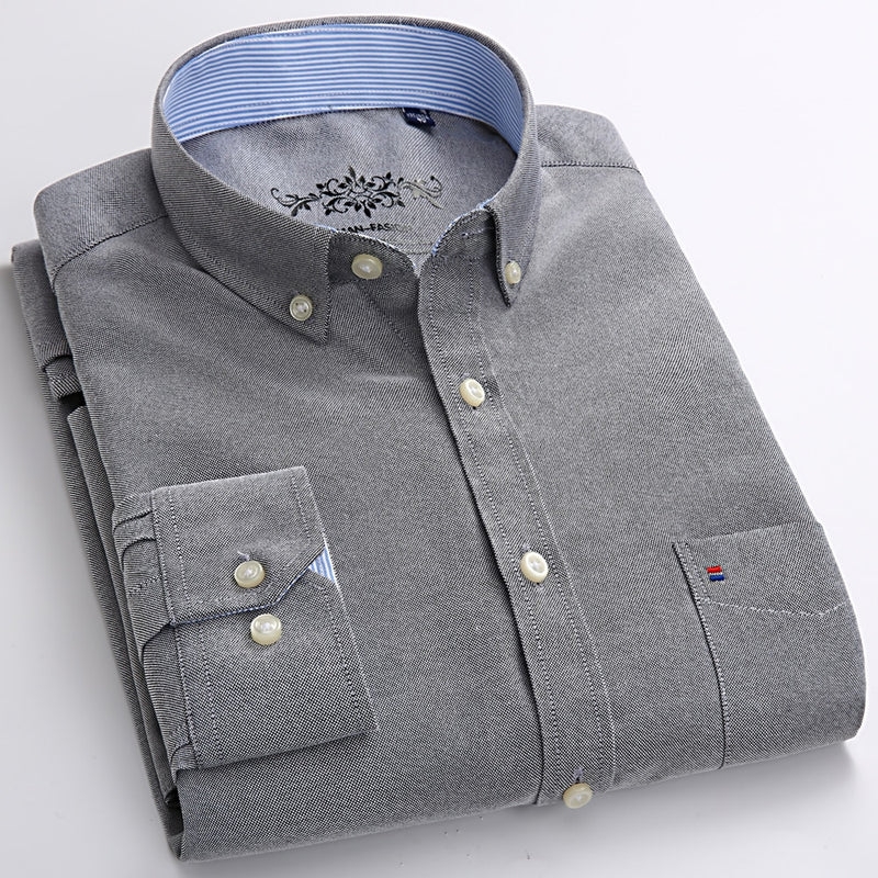 Buy Best Men Casual Long Sleeved Classic Shirt Online