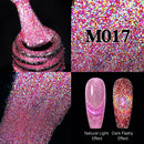 Reflective Semi Permanent Nail Art Glitter