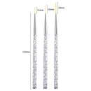 3Pcs Acrylic French Stripe Ultra-thin Line Drawing Pen