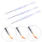 3Pcs Acrylic French Stripe Nail Art Liner Brush Set