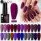 Buy High Quality Dark Matte Purple Gel Nail Polish Online