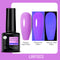 Dark Matte Purple Gel Nail Polish