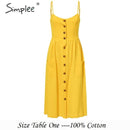 Elegant Button Women Dress